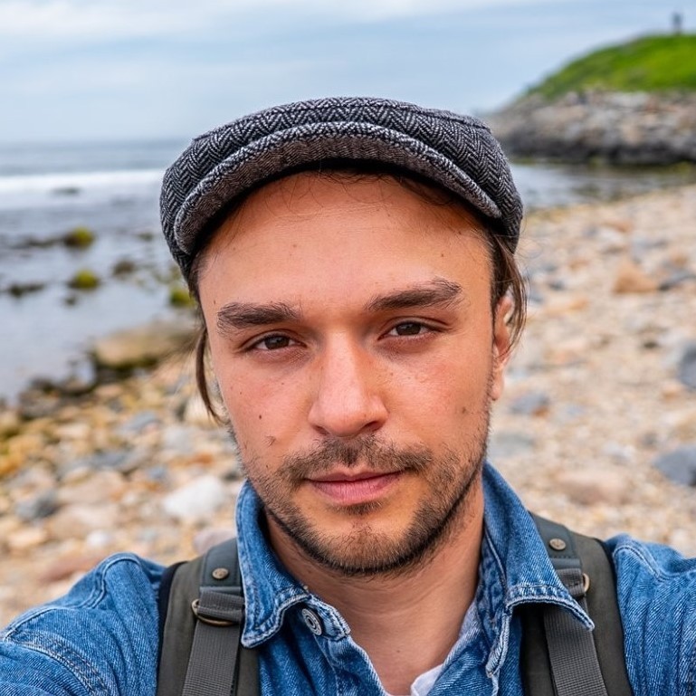 Vitali Yaronski by the coast
